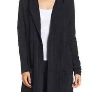 Barefoot dreams coastal hooded cardigan